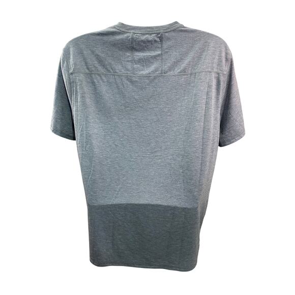 Peloton X Fourlaps T Shirt Mens L Gray Short Sleeve RE-UP Running Logo Tee - Picture 3 of 10